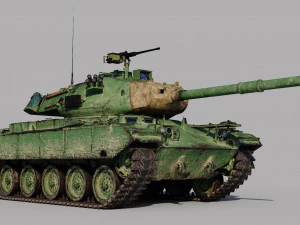 Model Tanks PBR 3D Model