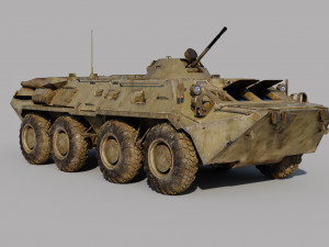 Model Tanks PBR 3D Model
