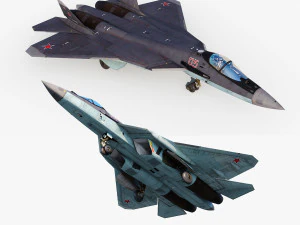 Soechoj SU 57 3D Model