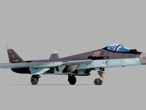 Sukhoi SU57 3D Model