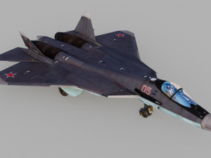 Sukhoi SU57 Modelo 3D