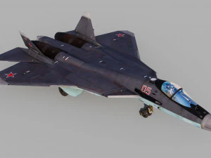 Sukhoi SU57 3D Model