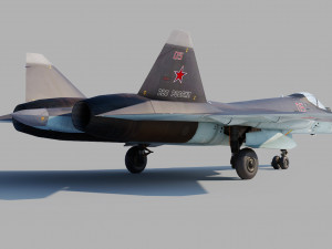 Sukhoi SU57 Modelo 3D