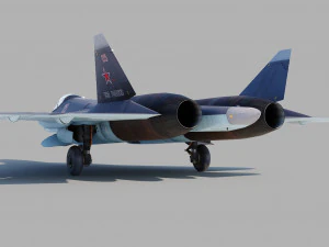 Sukhoi SU57 3D Model