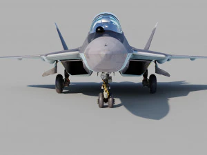 Sukhoi SU57 3D Model