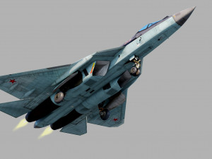 Sukhoi SU57 Modelo 3D