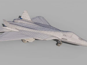 Sukhoi SU57 3D Model