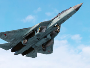 Sukhoi SU57 Modelo 3D