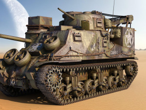 Tank M31 3D Model