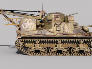 Tank M31 Model 3D