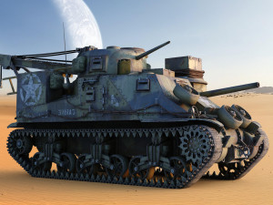 Tank M31 Model 3D