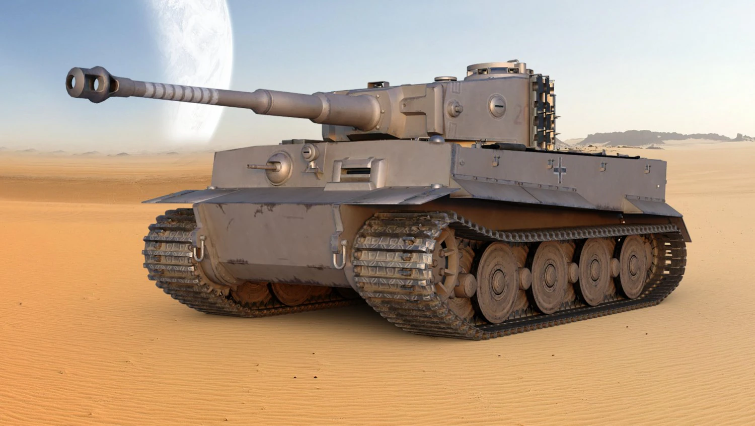 Tank Tiger 3D Model .c4d .max .obj .3ds .fbx .stl .blend 