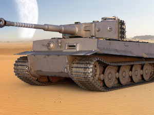 Tank Tiger 3D Model