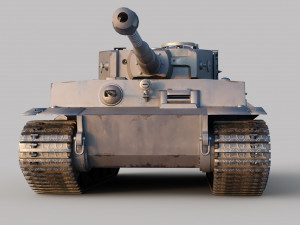 Tank Tiger 3D मॉडल