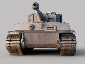 Tank Tiger 3D Model