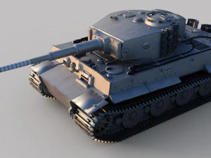 Tank Tiger 3D Model