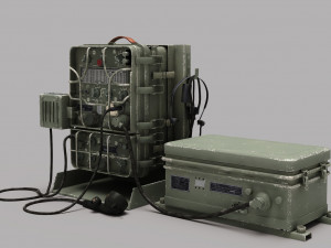 Tactical Radio Modello 3D