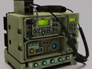Tactical Radio Modello 3D