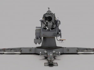 Cannon Flak 3D Model