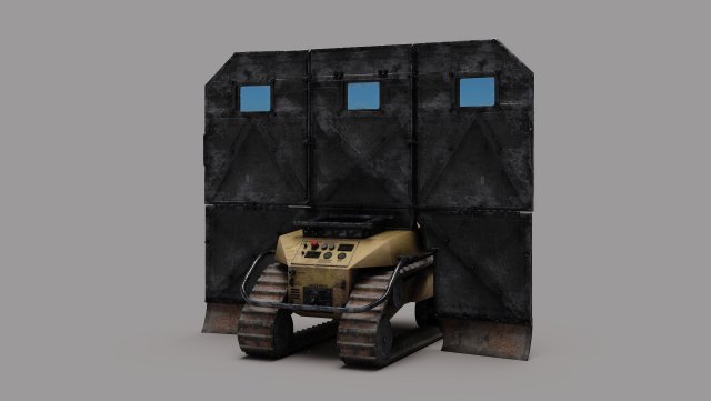SWAT BOT 3D-Modell .c4d .max .obj .3ds .fbx .stl .blend 