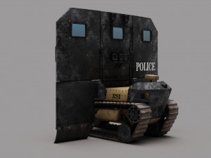 SWAT BOT 3D-Modell