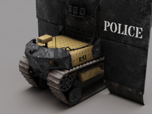 SWAT BOT 3D-Modell