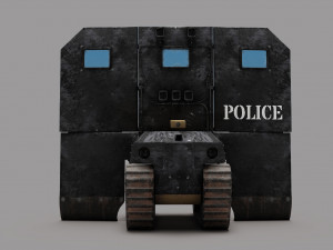SWAT BOT 3D-Modell