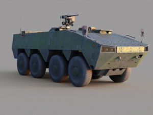 APC Patria AMV 3D Model