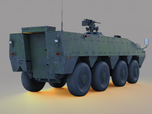 APC Patria AMV 3D Model