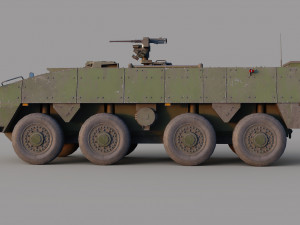 APC Patria AMV 3D Model