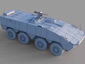 APC Patria AMV 3D Model