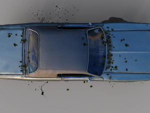 Dodge charger 1972 Modelo 3D