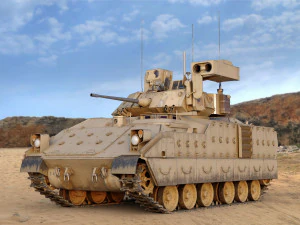 Tank M2A3 Bradley 3D Model