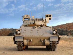 Tank M2A3 Bradley 3D Model