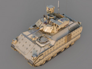 Tank M2A3 Bradley 3D Модель