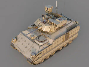 Tank M2A3 Bradley 3D Model