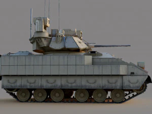 Tank M2A3 Bradley 3D Model
