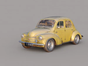 Renault 4-1960 Modelo 3D
