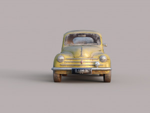 Renault 4-1960 3D Model
