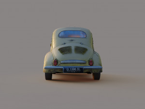 Renault 4-1960 3D Model
