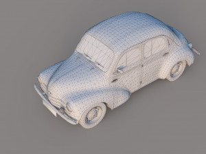 Renault 4-1960 3D Model