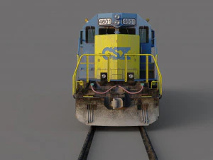 Electro-Motive Diesel SD40 3D Model