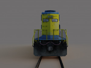 Electro-Motive Diesel SD40 Modelo 3D