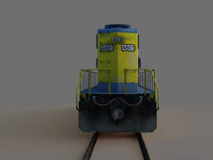 Electro-Motive Diesel SD40 3D Model