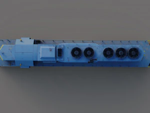 Electro-Motive Diesel SD40 3D Model
