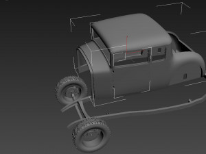 Hot road Cars fallout Modelo 3D