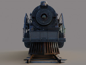 Locomotive Berkshire 3D Model