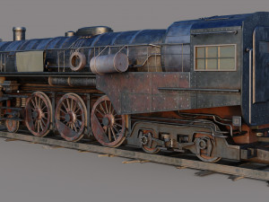 Locomotive Berkshire 3D Model