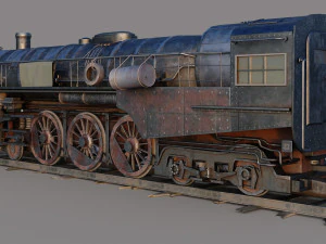 Locomotive Berkshire 3D Model