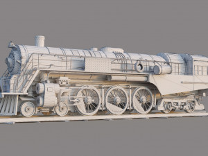 Locomotive Berkshire 3D Model